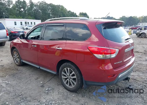 2015 Nissan Pathfinder S from USA, damaged, VIN 5N1AR2MN0FC713429